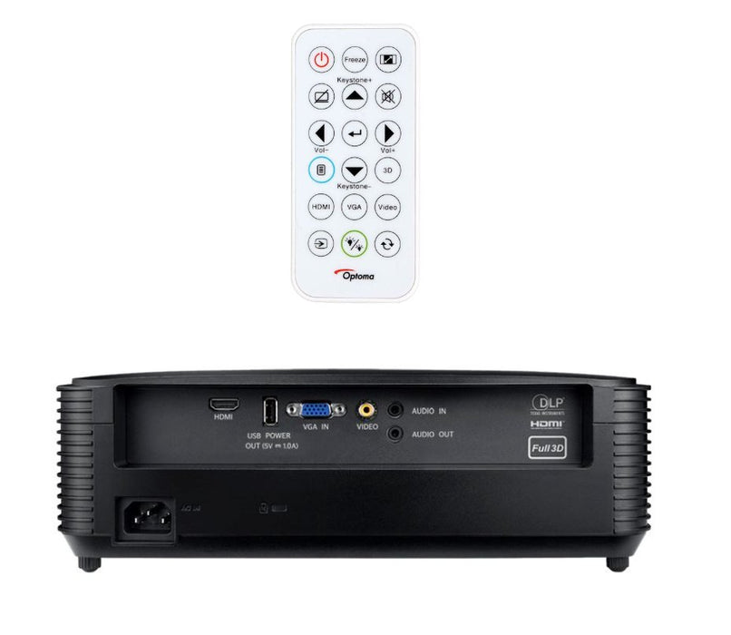 EAN 5055387664937 - Optoma S336 Proyector de alcance estándar 4000 lúmenes ANSI DLP SVGA (800x600) 3D Negro imagen 2