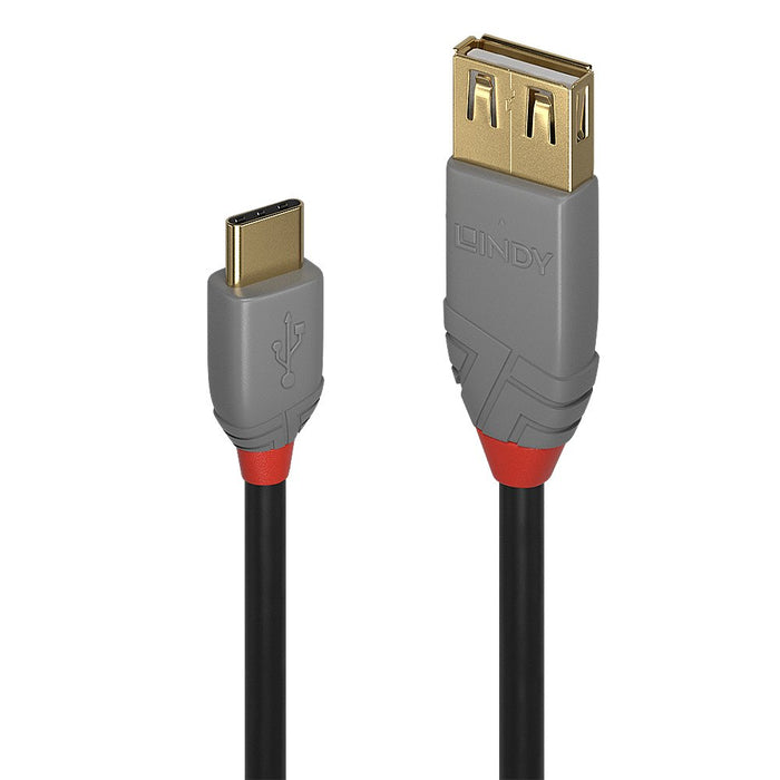 EAN 4002888368971 - Lindy 36897 cable USB USB 2.0 0,15 m USB A USB C Negro, Gris imagen 1