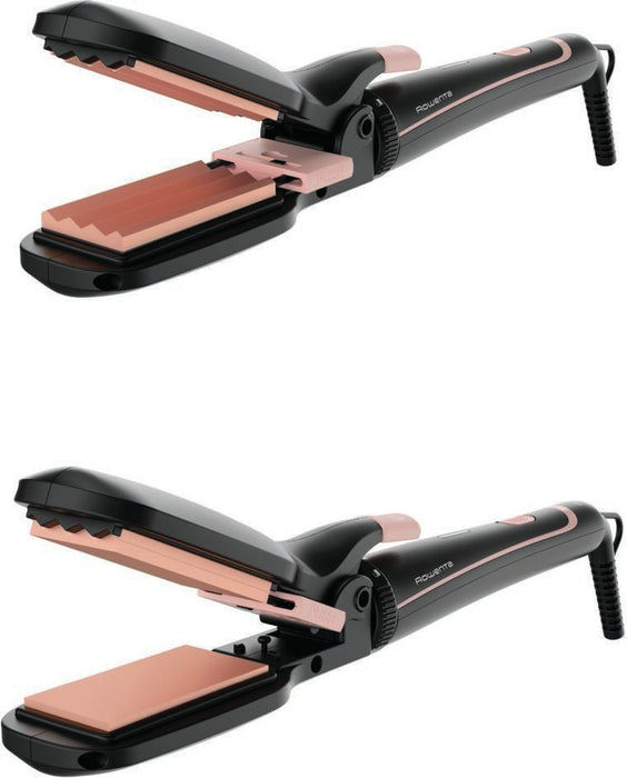 EAN 3121040081860 - Rowenta Infinite Looks CF4231 Herramienta de peinado con múltiples accesorios Caliente Negro, Bronce 1,8  imagen 9