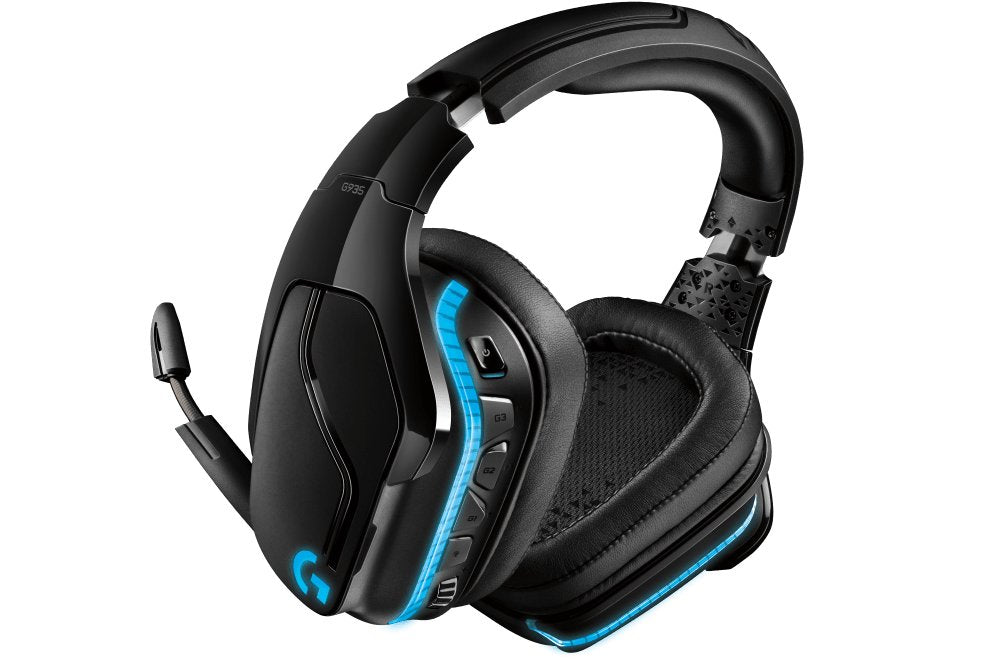 EAN 5099206081918 - Logitech G 981-000744 auricular y casco Auriculares Inalámbrico Diadema Juego Negro, Azul imagen 2