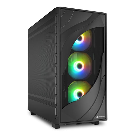 EAN 4044951041145 - Sharkoon REBEL C80M RGB Midi Tower Negro imagen 1