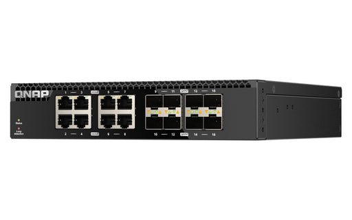 EAN 4711103084304 - QNAP QSW-3216R-8S8T switch No administrado L2 10G Ethernet (100/1000/10000) Negro imagen 2