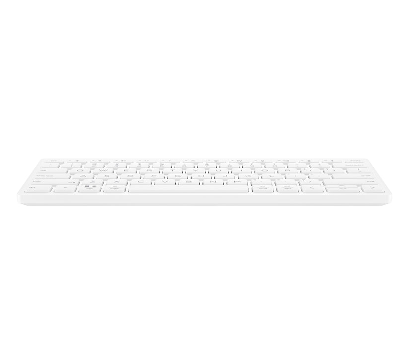 EAN 0196548516773 - HP 350 WHT Compact Multi-Device Keyboard teclado Hogar Blanco imagen 1
