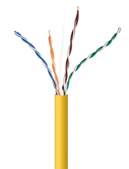 EAN 8716309123952 - Gembird UPC-5004E-SOL-Y cable de red Amarillo 305 m Cat5e U/UTP (UTP) imagen 1
