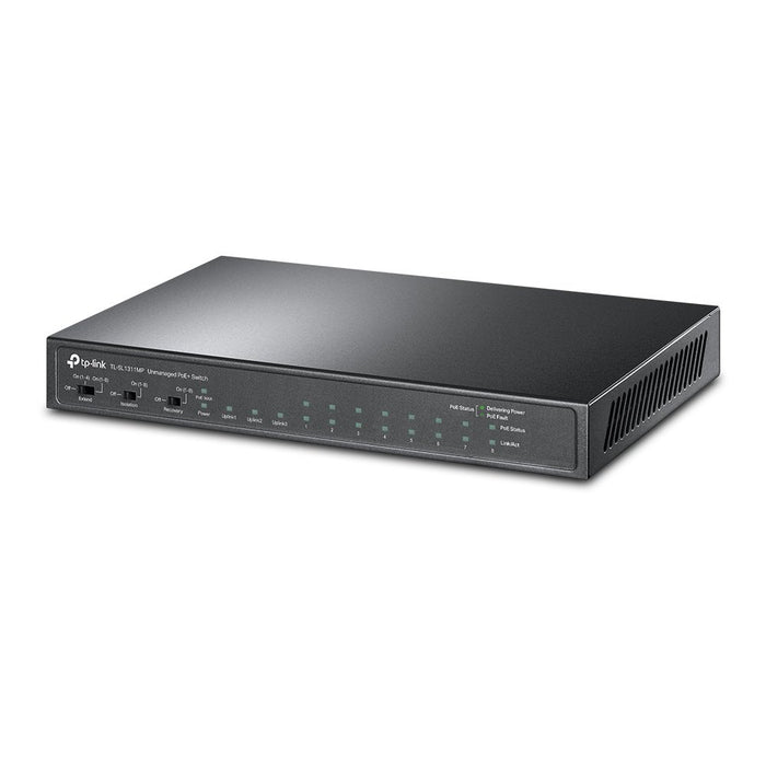 EAN 6935364006259 - TP-Link TL-SL1311MP switch No administrado Fast Ethernet (10/100) Energía sobre Ethernet (PoE) Negro imagen 2