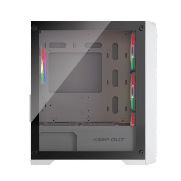 EAN 8435099533573 - KeepOut XC-220W GLASS carcasa de ordenador Blanco imagen 4