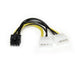 EAN 0065030845342 - StarTech.com LP4PCIEX8ADP cable de alimentación interna 0,153 m imagen 1
