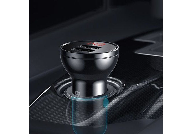 EAN 6953156215382 - Baseus CCBX-0S cargador de dispositivo móvil Universal Plata Encendedor de cigarrillos Auto imagen 7