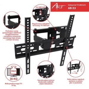 EAN 5902115404238 - ART RAMT AR-53 soporte para TV imagen 10