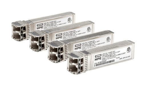 EAN 0190017186368 - HPE MSA 16Gb Short Wave Fibre Channel SFP+ 4-pack Transceiver red modulo transceptor Fibra óptica 16000 M imagen 2