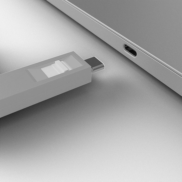 EAN 4002888404273 - Lindy 40427 bloqueador de puerto Bloqueador de puerto + clave USB Tipo C Blanco 5 pieza(s) imagen 3