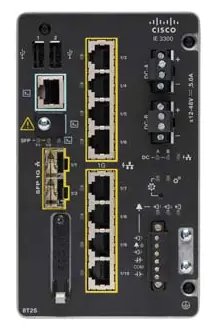 EAN 889728205337 - Cisco Catalyst IE-3300-8T2S-A switch Gestionado L2 Gigabit Ethernet (10/100/1000) Negro imagen 1