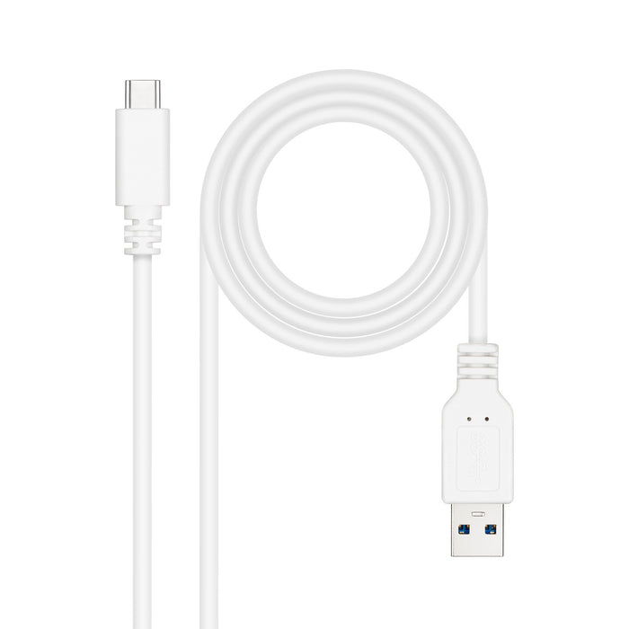 EAN 8433281014176 - Nanocable 10.01.4002-W cable USB USB 3.2 Gen 2 (3.1 Gen 2) USB C USB A imagen 1