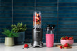 EAN 8006447002166 - NutriBullet NB1206DGCC licuadora 0,9 L Batidora de vaso 1200 W Negro, Transparente imagen 3