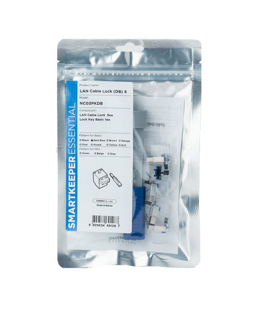 EAN 8809534691287 - Smartkeeper NC03PKDB bloqueador de puerto Bloqueador de puerto + clave RJ-45 Azul 1 pieza(s) imagen 1