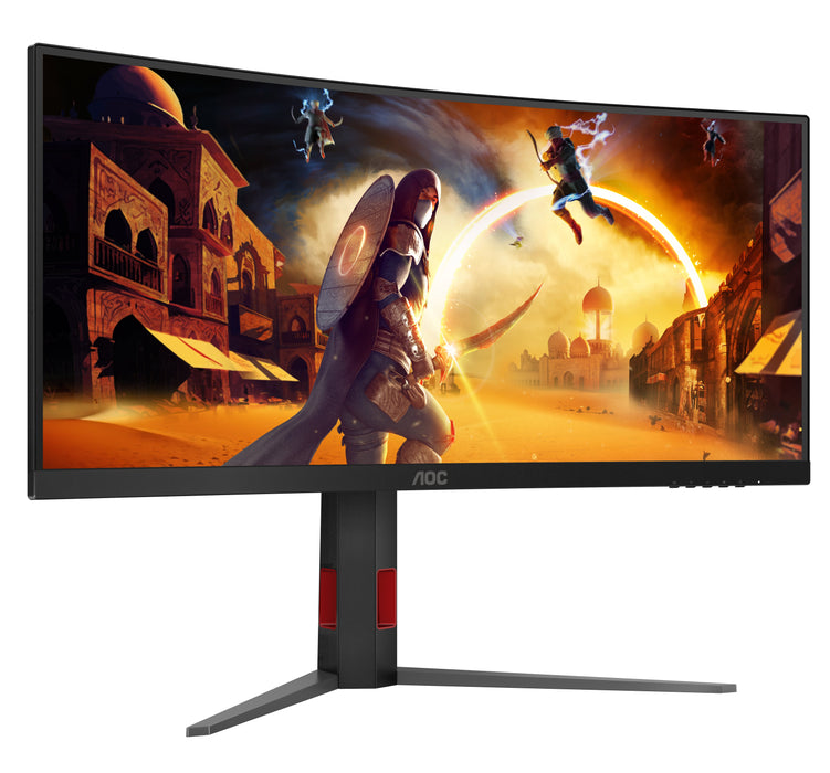 EAN 4038986612692 - AOC G4 CU34G4Z pantalla para PC 86,4 cm (34") 3440 x 1440 Pixeles Wide Quad HD LED Negro, Rojo imagen 8