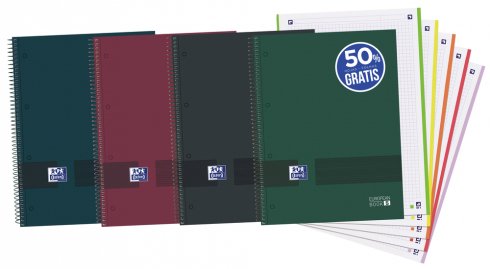 EAN 8412771043025 - Oxford 400159032 cuaderno y block A4 120 hojas Colores surtidos imagen 1