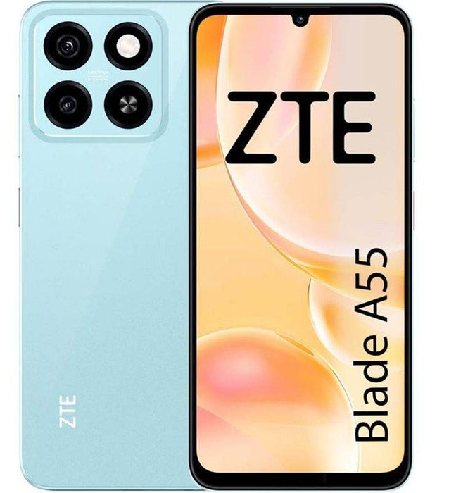 EAN 6902176121166 - ZTE Blade A55 17,1 cm (6.75") SIM doble 4G USB Tipo C 4 GB 128 GB 5000 mAh Azul imagen 1