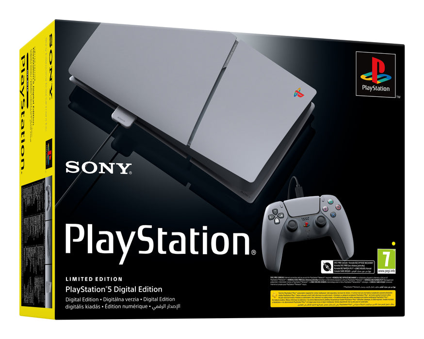 EAN 711719596585 - Sony PlayStation 5 Slim Digital Edition 30th Anniversary Limited Edition Bundle 1,02 TB Wifi Negro, Gris imagen 3