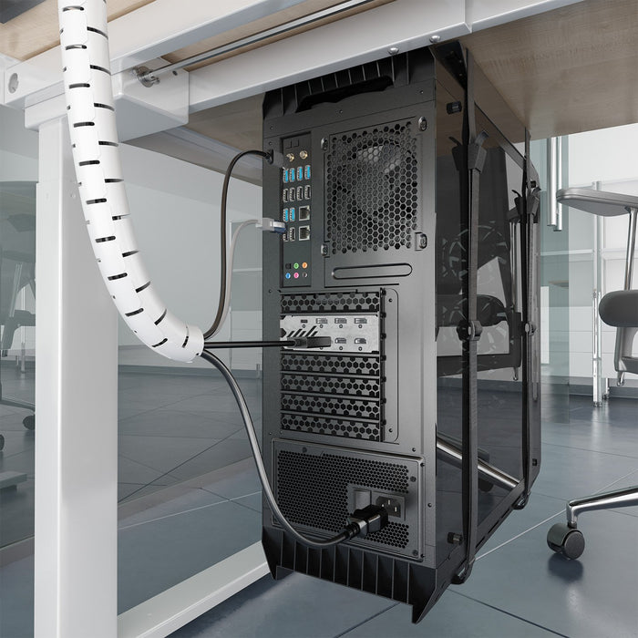 EAN 8435739902639 - AISENS A151-0919 organizador de cables Universal Pasacables Blanco 1 pieza(s) imagen 3