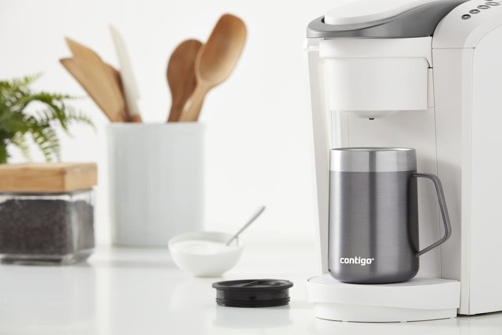 EAN 0840276163562 - CONTIGO 2174673 taza de viaje 420 ml Gris Acero inoxidable imagen 8