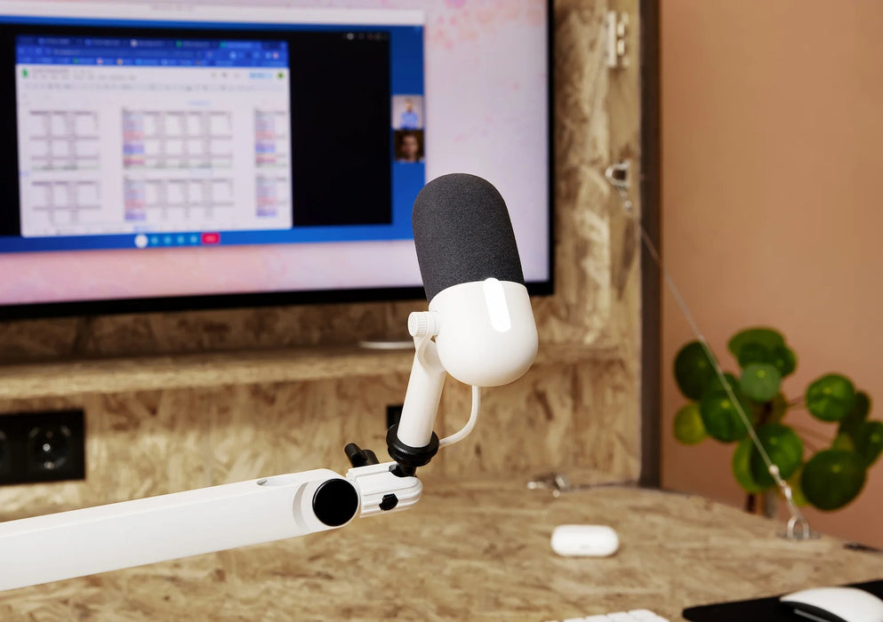 EAN 0840006673460 - Elgato Wave Neo Blanco Micrófono de superficie para mesa imagen 4