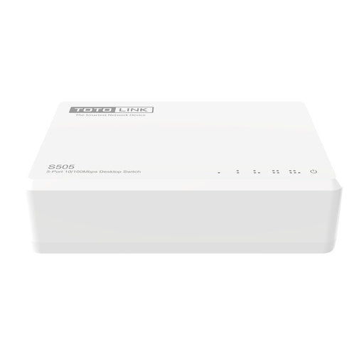 EAN 6952887403235 - TOTOLINK S505-V5 switch No administrado Fast Ethernet (10/100) Blanco imagen 1