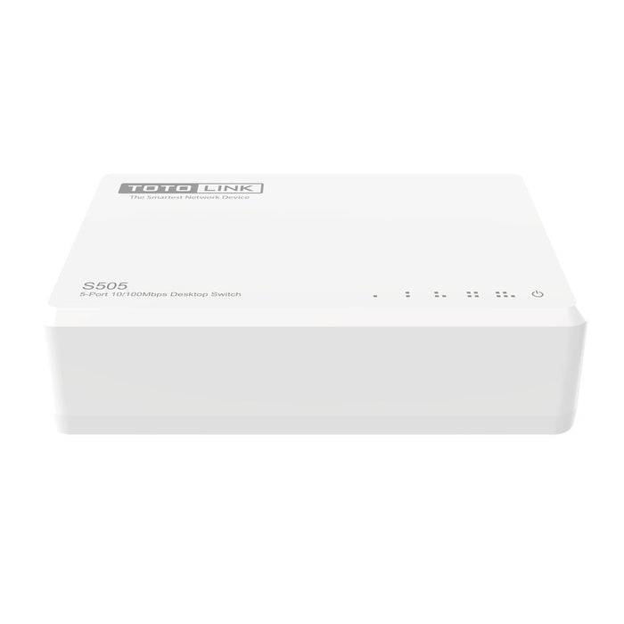 EAN 6952887403235 - TOTOLINK S505-V5 switch No administrado Fast Ethernet (10/100) Blanco imagen 1