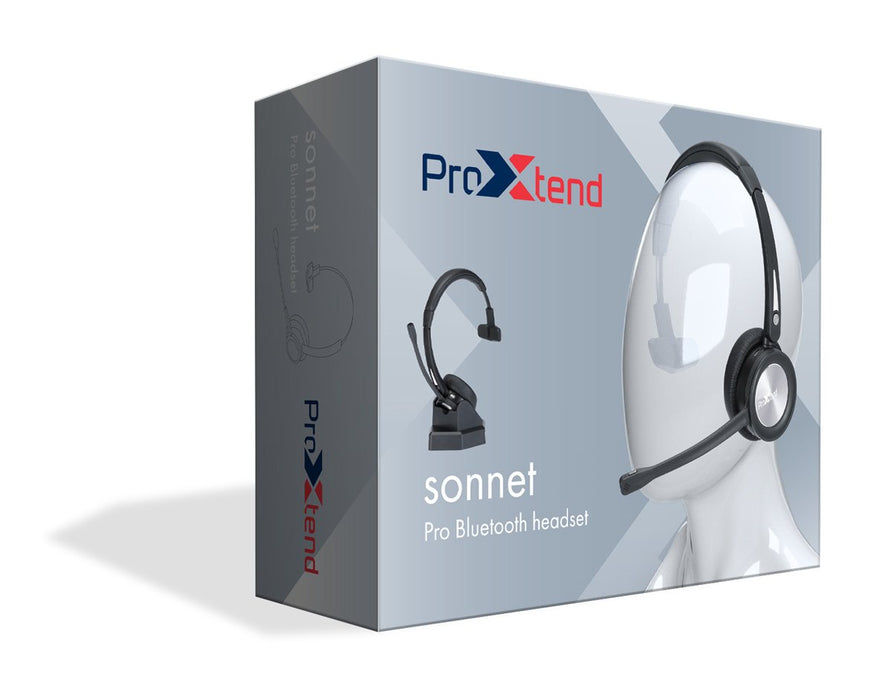 EAN 5714590008456 - ProXtend Sonnet Auriculares Inalámbrico Diadema Llamadas/Música MicroUSB Bluetooth Base de carga Negro imagen 3