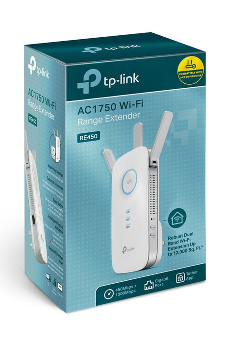 EAN 6935364092382 - TP-Link RE450 Repetidor de red Blanco 10, 100, 1000 Mbit/s imagen 3