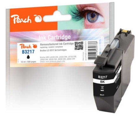 EAN 7640173439738 - Peach 320275 cartucho de tinta 1 pieza(s) Compatible Negro imagen 1