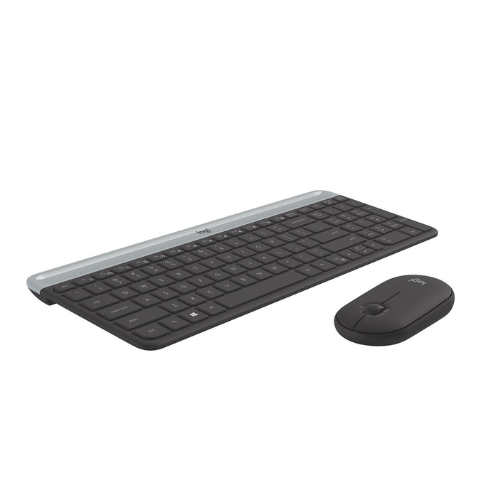 EAN 5099206086500 - Logitech 920-009194 teclado Ratón incluido Universal RF inalámbrico AZERTY Belga Grafito imagen 13