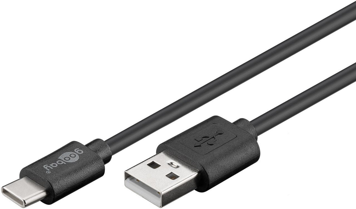 EAN 4040849554681 - Goobay 55468 cable USB USB 2.0 1,8 m USB C USB A Negro imagen 2