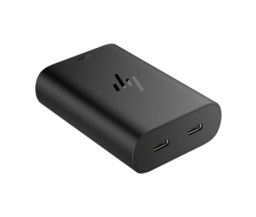 EAN 0196337695061 - HP 65W GaN USB-C Laptop Charger adaptador e inversor de corriente Interior Negro imagen 5