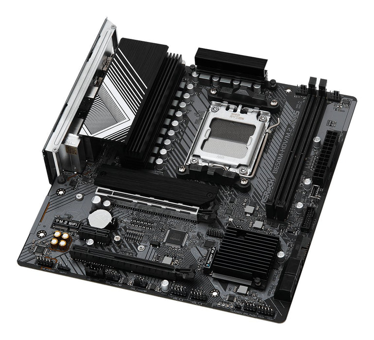 EAN 4710483942693 - Asrock B650M-HDV/M.2 AMD B650 Zócalo AM5 micro ATX imagen 4