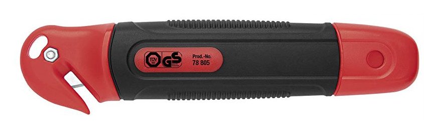 EAN 4003801863795 - Wedo 78 805 cúter Negro, Rojo Cuchillo de hoja fija imagen 2