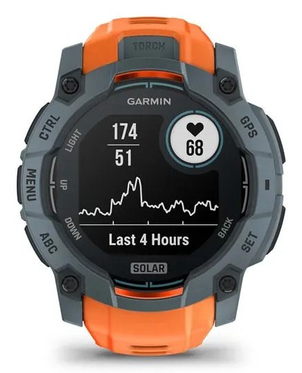 EAN 753759339531 - Garmin Instinct 3 Solar 2,79 cm (1.1") MIP 50 mm Digital 176 x 176 Pixeles Pantalla táctil Naranja GPS (sa imagen 8
