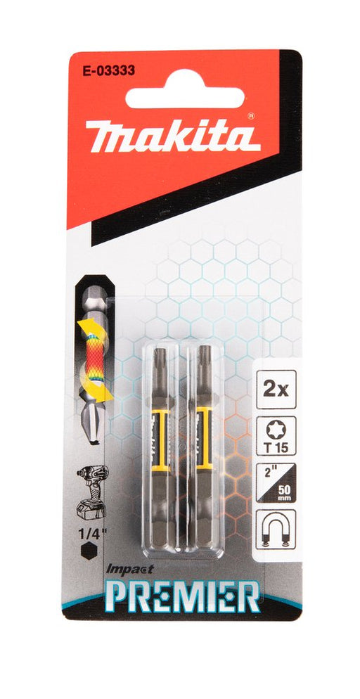 EAN 0088381569996 - Makita E-03333 punta de destornillador 2 pieza(s) imagen 2