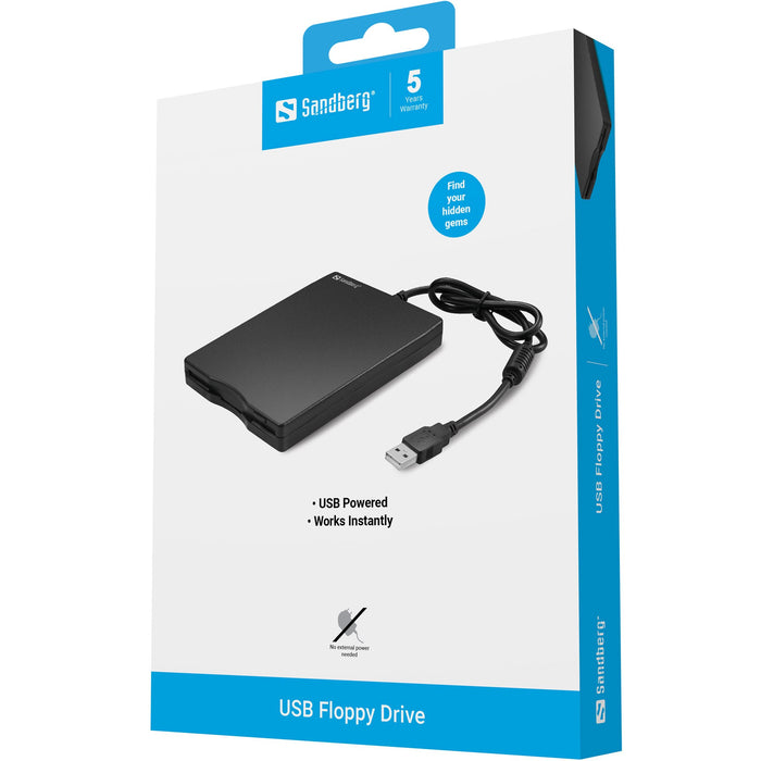 EAN 5705730133503 - Sandberg 133-50 lectora de disquete Disquetera externa USB 2.0 imagen 2