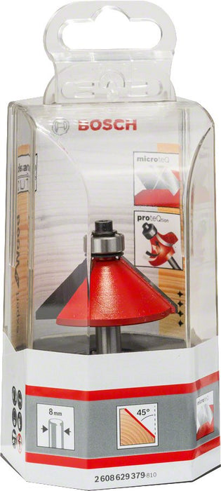 EAN 3165140802260 - Bosch 2 608 629 379 fresa para ruteadora Fresa de biselado 1 pieza(s) imagen 2