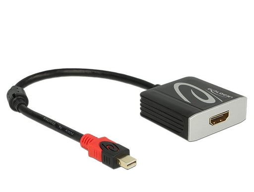 EAN 4043619627356 - DeLOCK 62735 adaptador de cable de vídeo 0,2 m Mini DisplayPort HDMI tipo A (Estándar) Negro imagen 1