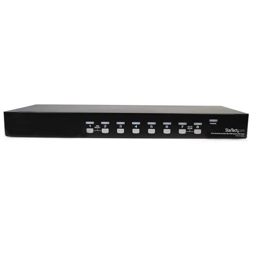 EAN 0065030837248 - StarTech.com SV831DUSBAU interruptor KVM Montaje en rack Negro imagen 2