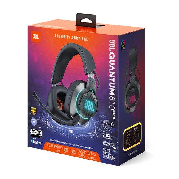 EAN 6925281967634 - JBL Quantum 810 Auriculares Inalámbrico Diadema Juego USB Tipo C Bluetooth Negro imagen 11