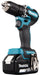 EAN 0088381753135 - Makita DDF487RFE3 destornillador eléctrico y llave de impacto 1700 RPM Negro, Azul, Acero imagen 10