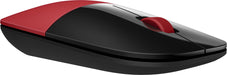 EAN 0889894813183 - HP Z3700 Red Wireless Mouse ratón Oficina Ambidextro RF inalámbrico Óptico 1200 DPI imagen 3