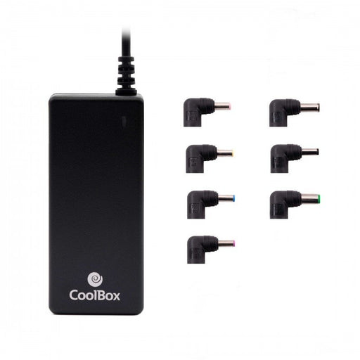 EAN 8436556145155 - CoolBox COO-NB065-0 adaptador e inversor de corriente Interior 65 W Negro imagen 1