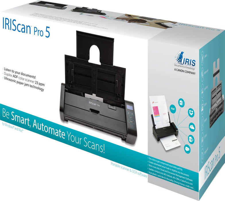 EAN 5420079900721 - I.R.I.S. IRIScan Pro 5 Escáner con alimentador automático de documentos (ADF) 600 x 600 DPI A4 Negro imagen 4