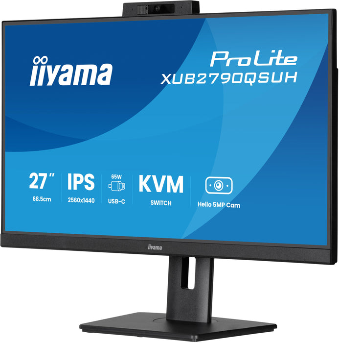 EAN 4948570125524 - iiyama ProLite XUB2790QSUH-B2 pantalla para PC 68,6 cm (27") 2560 x 1440 Pixeles Wide Quad HD LED Negro imagen 4