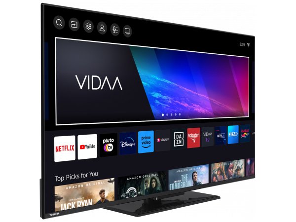 EAN 4024862133726 - Toshiba 50QV3463DG Televisor 127 cm (50") 4K Ultra HD Smart TV Negro 250 cd / m² imagen 3