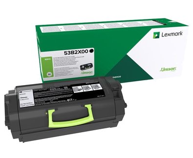 EAN 0734646645300 - Lexmark 53B2X00 cartucho de tóner 1 pieza(s) Original Negro imagen 1